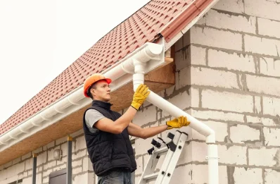 Pose et remplacement de gouttières à Dompaire